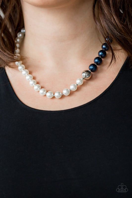 5th Avenue A-Lister Blue statement necklace, alternate view
