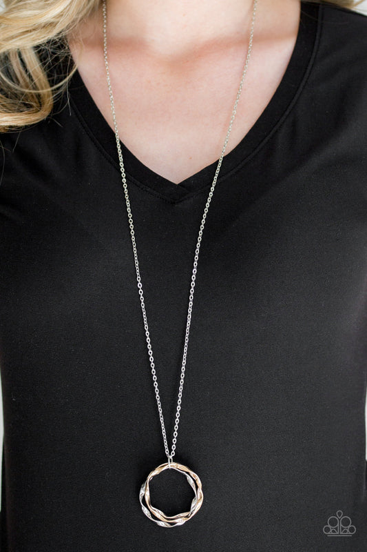 Millennial Minimalist Multi pendant necklace, alternate view
