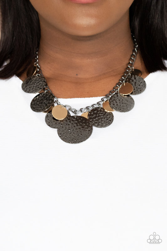 Industrial Grade Glamour Multi statement necklace, alternate view