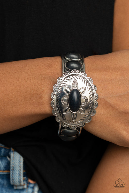 Canyon Heirloom Black cuff bracelet, alternate view
