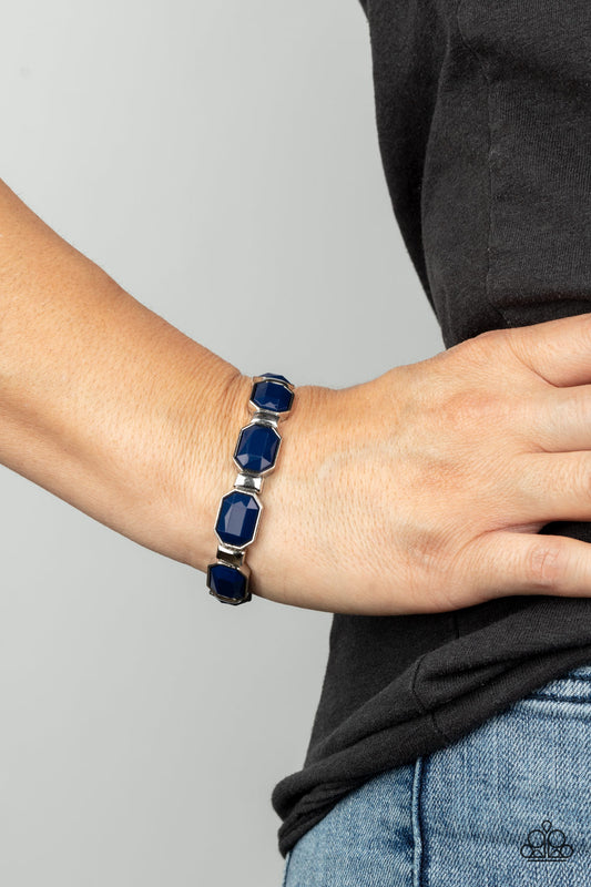 Fashion Fable Blue stretch bracelet, alternate view
