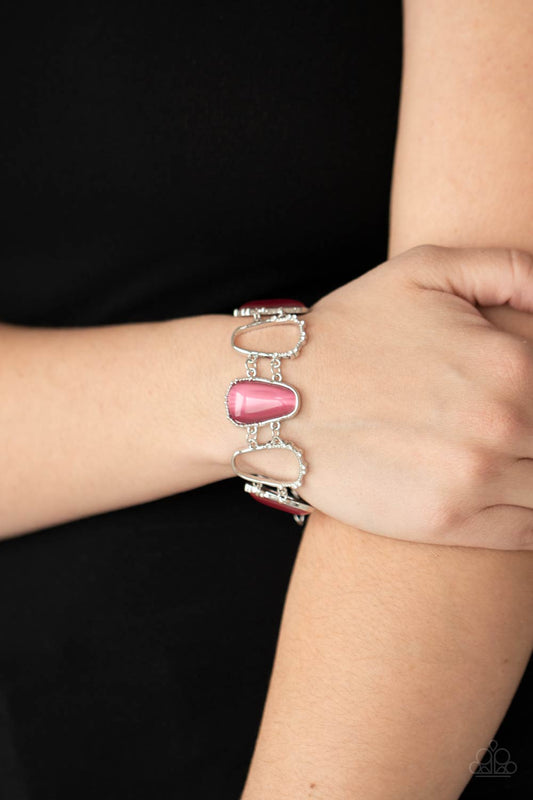 Yacht Club Couture Pink statement bracelet, alternate view