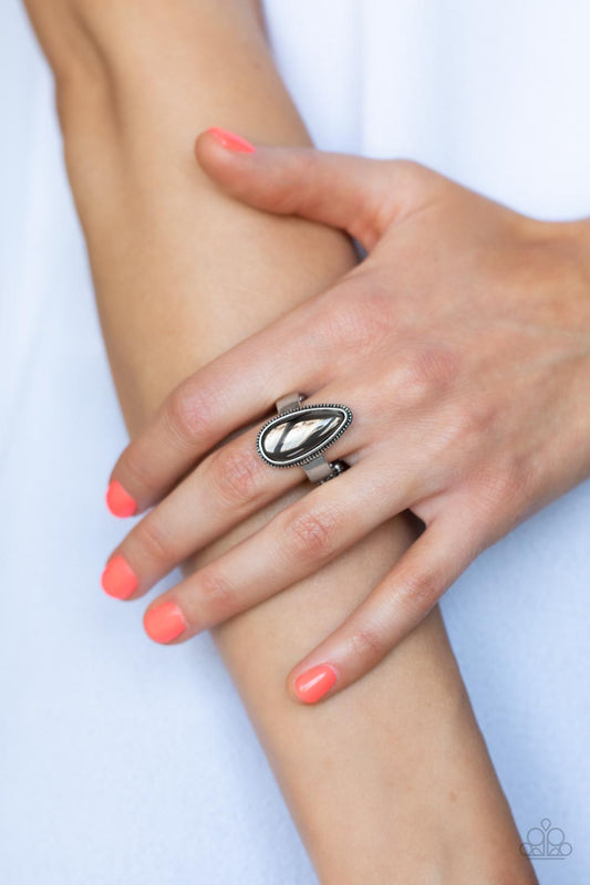 Mystical Marvel Silver statement ring, alternate view