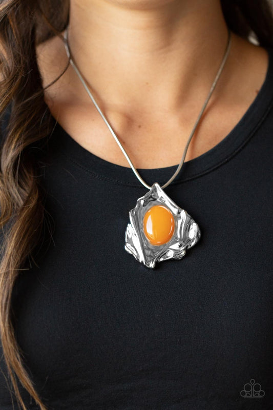 Amazon Amulet Orange pendant necklace, alternate view