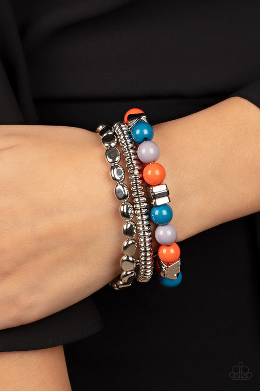 Tour de Tourist Multi stretch bracelet, alternate view