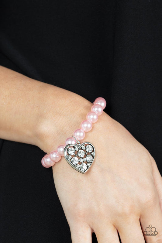 Cutely Crushing Pink statement bracelet, alternate view