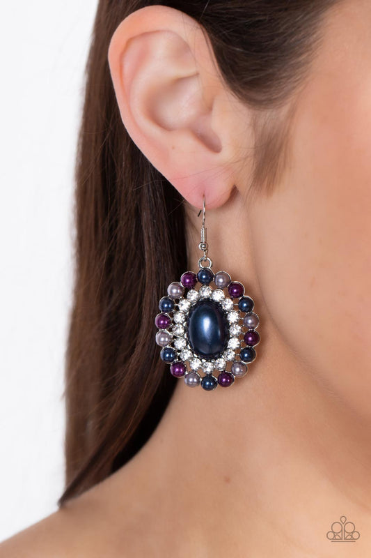 Dolled Up Dazzle Multi dangle earrings, alternate view