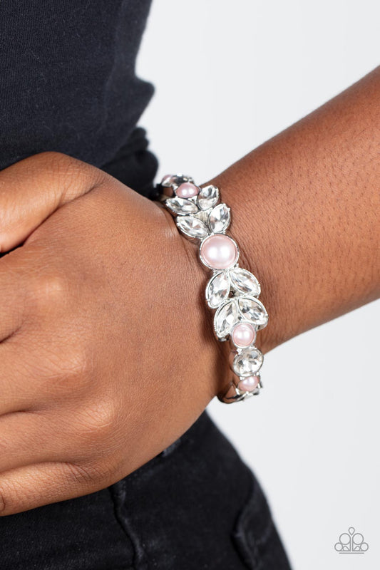 Regal Reminiscence Pink cuff bracelet, alternate view