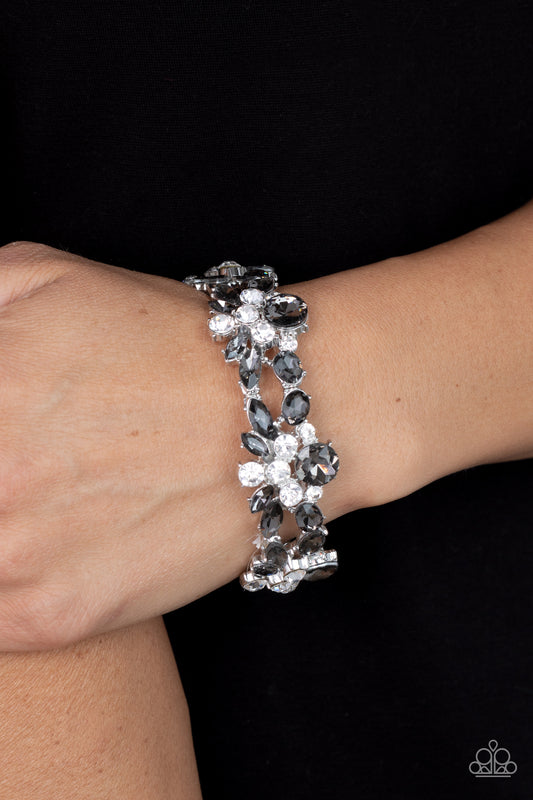 Beloved Bling Silver stretch bracelet, alternate view