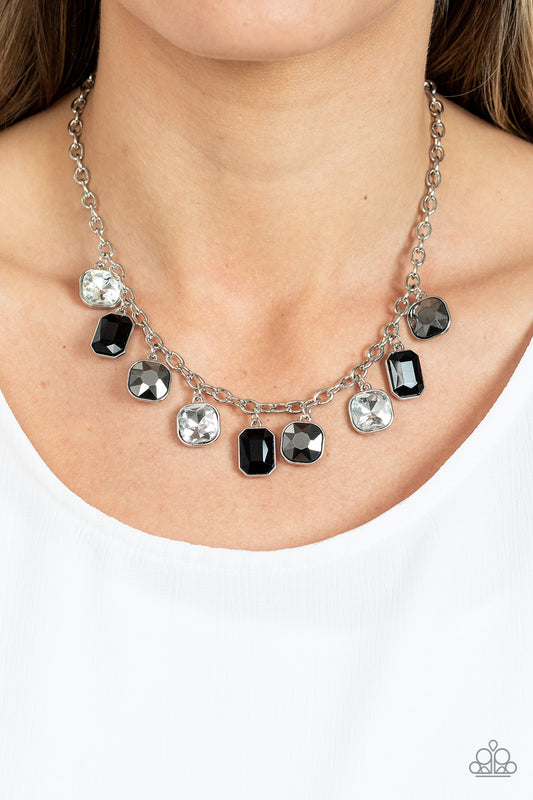 Best Decision Ever Silver statement necklace, alternate view