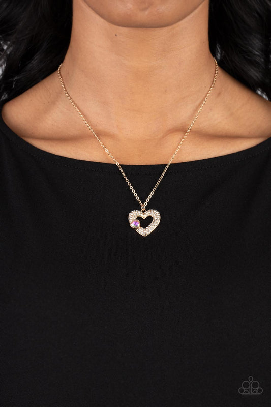 Bedazzled Bliss Multi statement necklace, alternate view