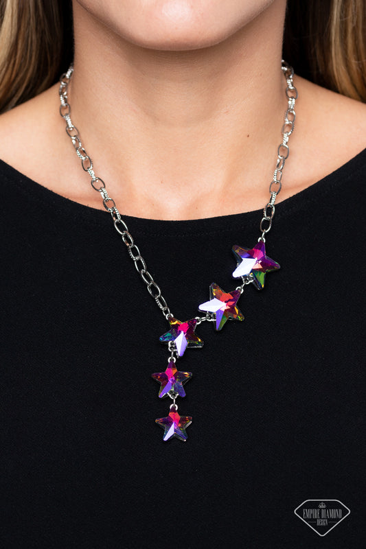 Star-Crossed Sparkle Multi statement necklace, alternate view