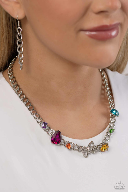 Storybook Succession Multi statement necklace, alternate view